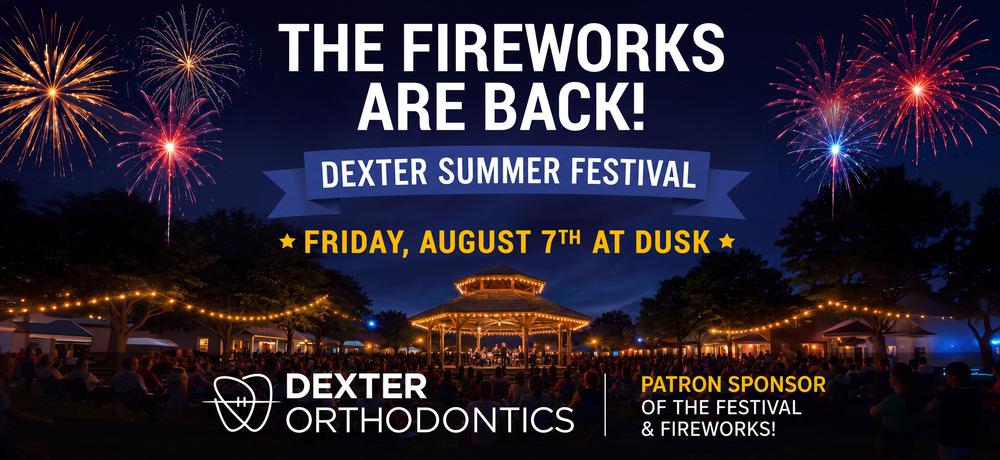 The fireworks are back in Dexter for the Dexter Summer Festival